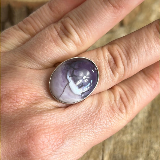 Tiffany Stone 925 Sterling Silver Ring - S