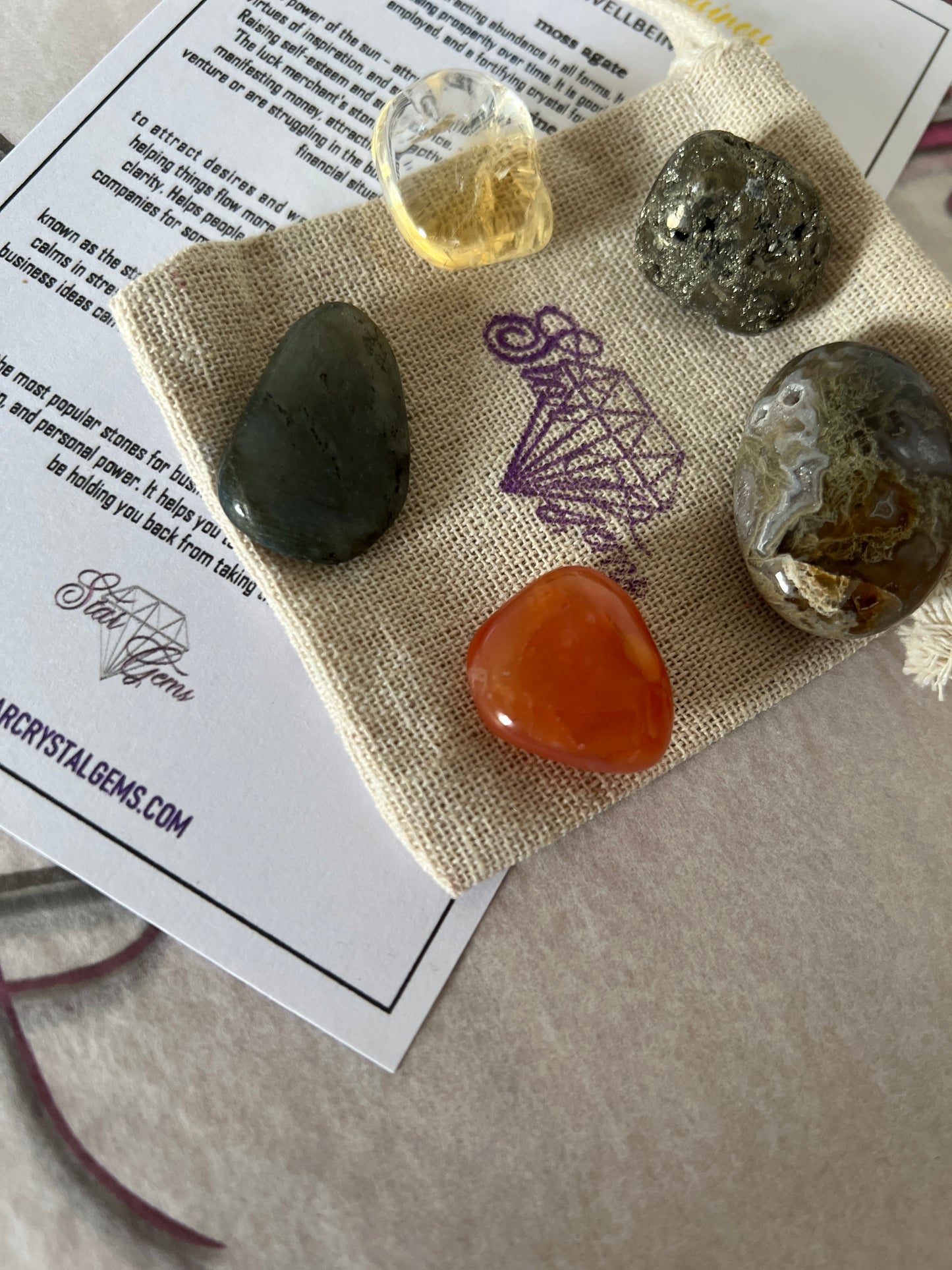 Starcrystalgems - New Business Venture Tumblestone Kit