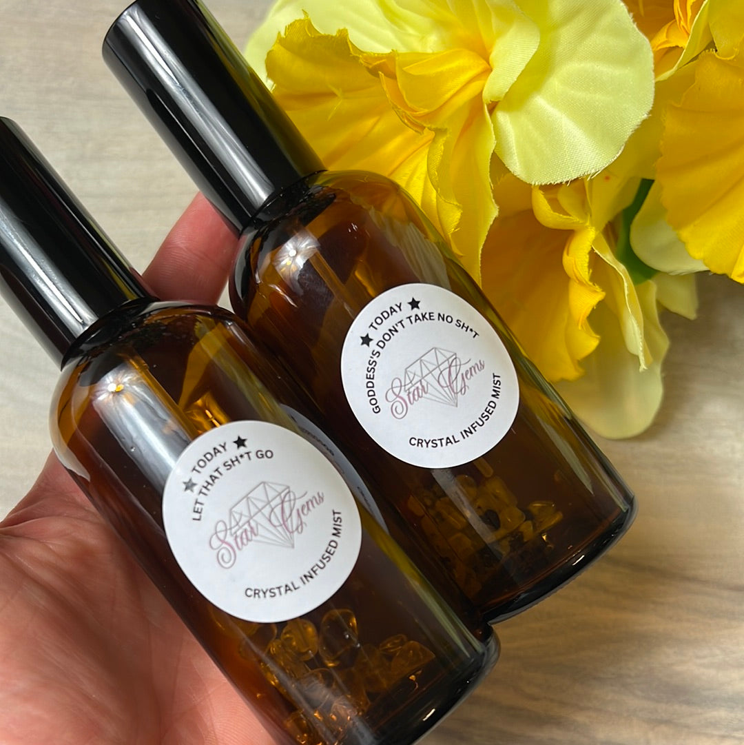 StarCrystalGems - TODAY Natural Crystal Infused Mist Sprays 100ML