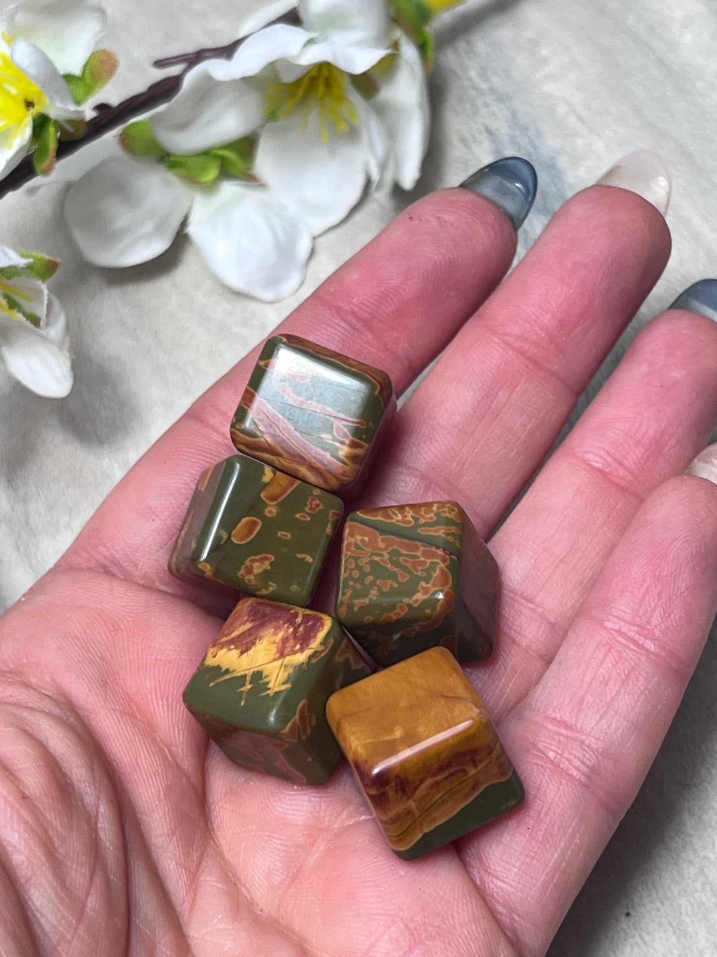 Cherry Creek Jasper Cube