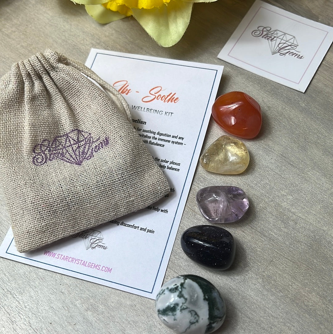 Starcrystalgems - IBS Soothe Tumblestone Kit