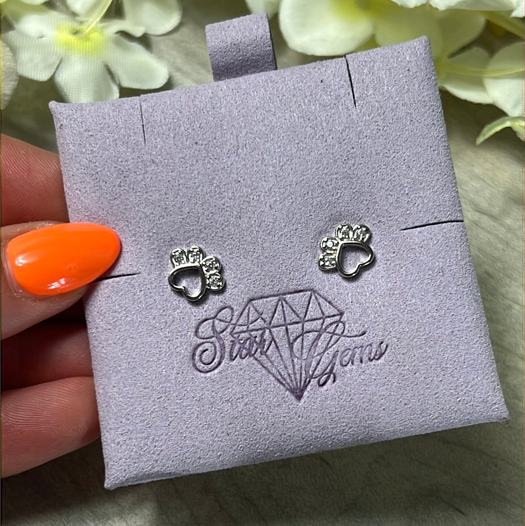 Paw Studs 925 Sterling Silver Earrings