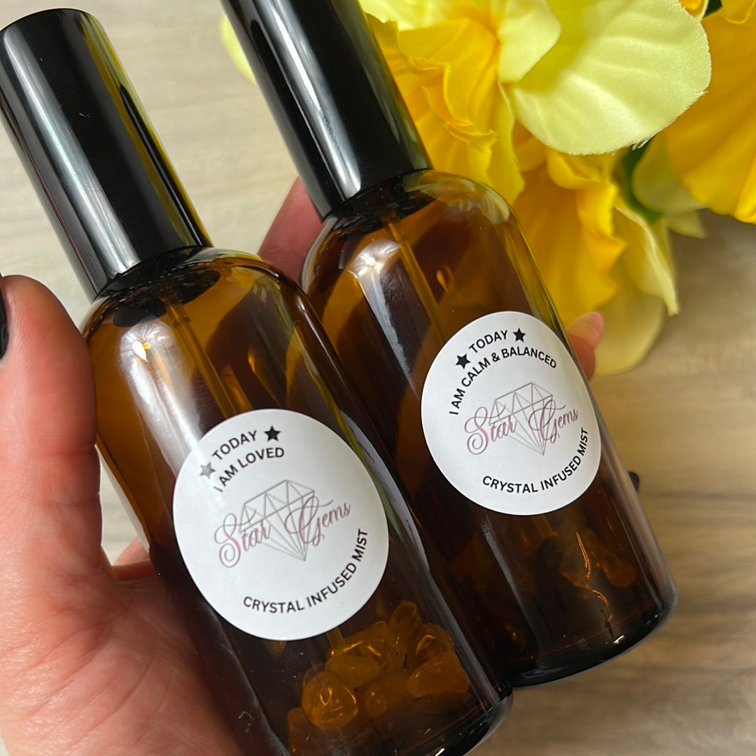 StarCrystalGems - TODAY Natural Crystal Infused Mist Sprays 100ML