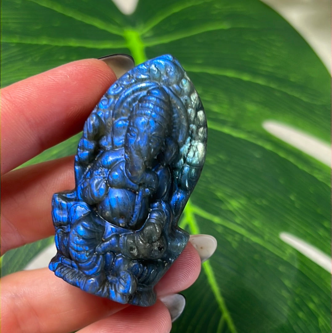 Labradorite Ganesha