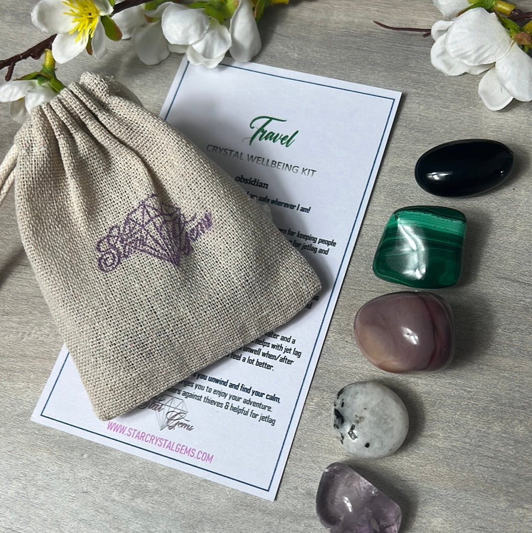 Starcrystalgems - Travel Protection Tumblestone Kit