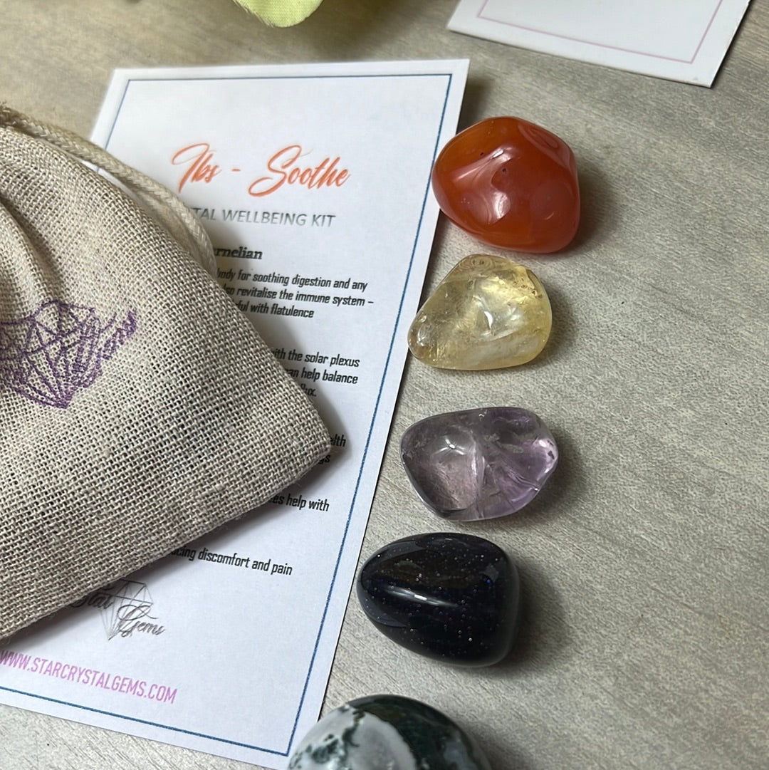 Starcrystalgems - IBS Soothe Tumblestone Kit