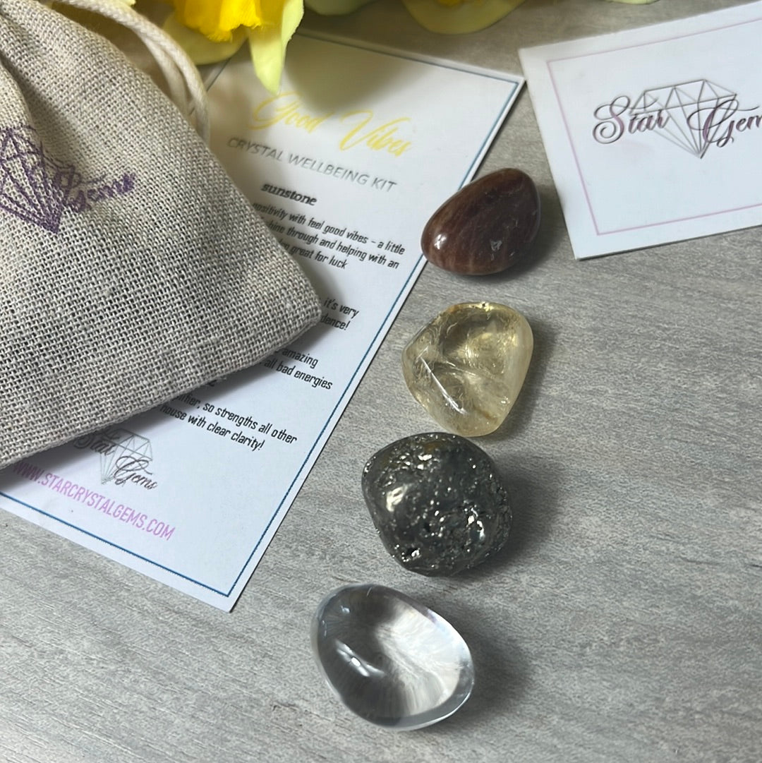 Starcrystalgems - Good Vibes Tumblestone Kit