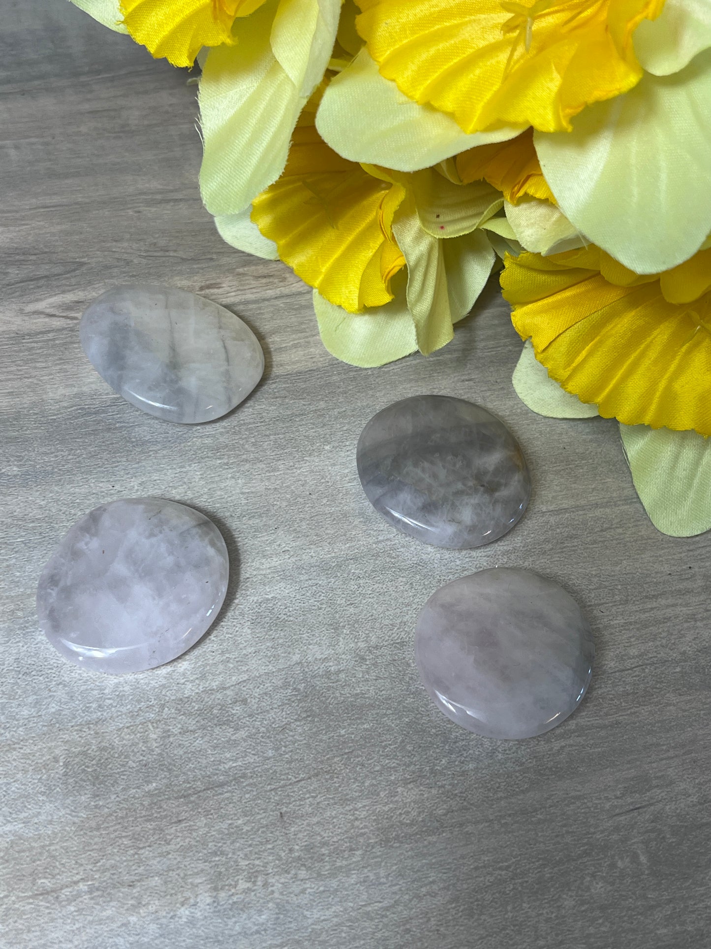 Lunar Rose Palm Stone