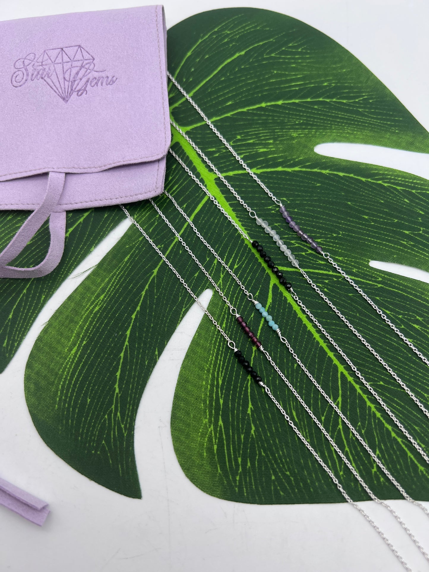 Crystal Diddy Anklet - 925 Sterling Silver