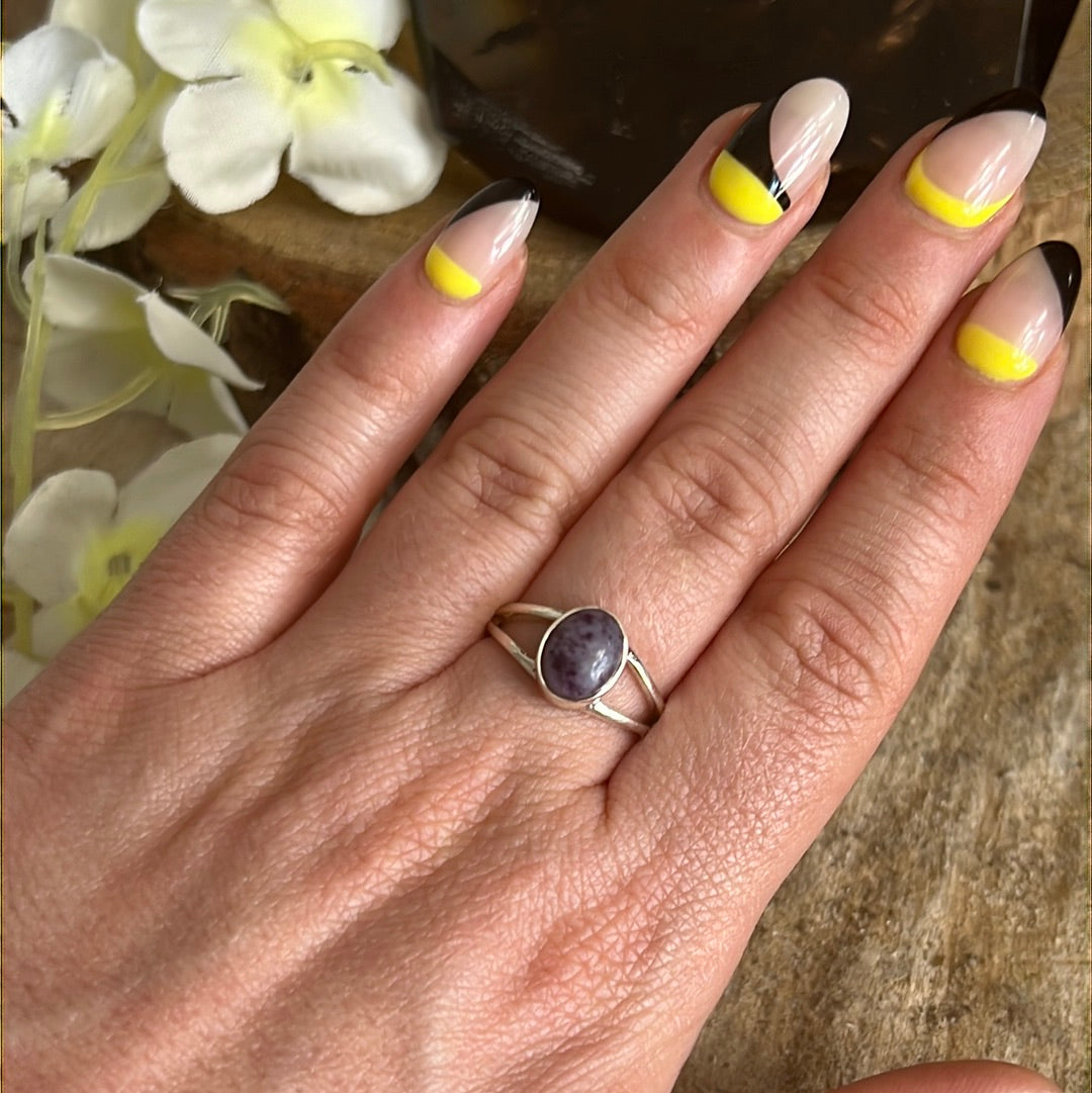 Kammererite 925 Sterling Silver Ring - N 1/2