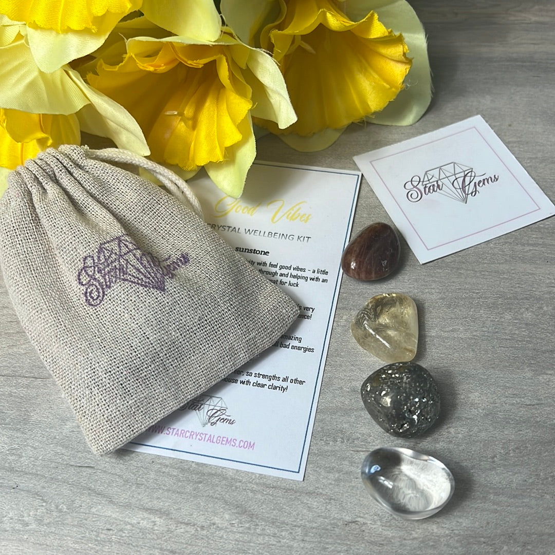Starcrystalgems - Good Vibes Tumblestone Kit
