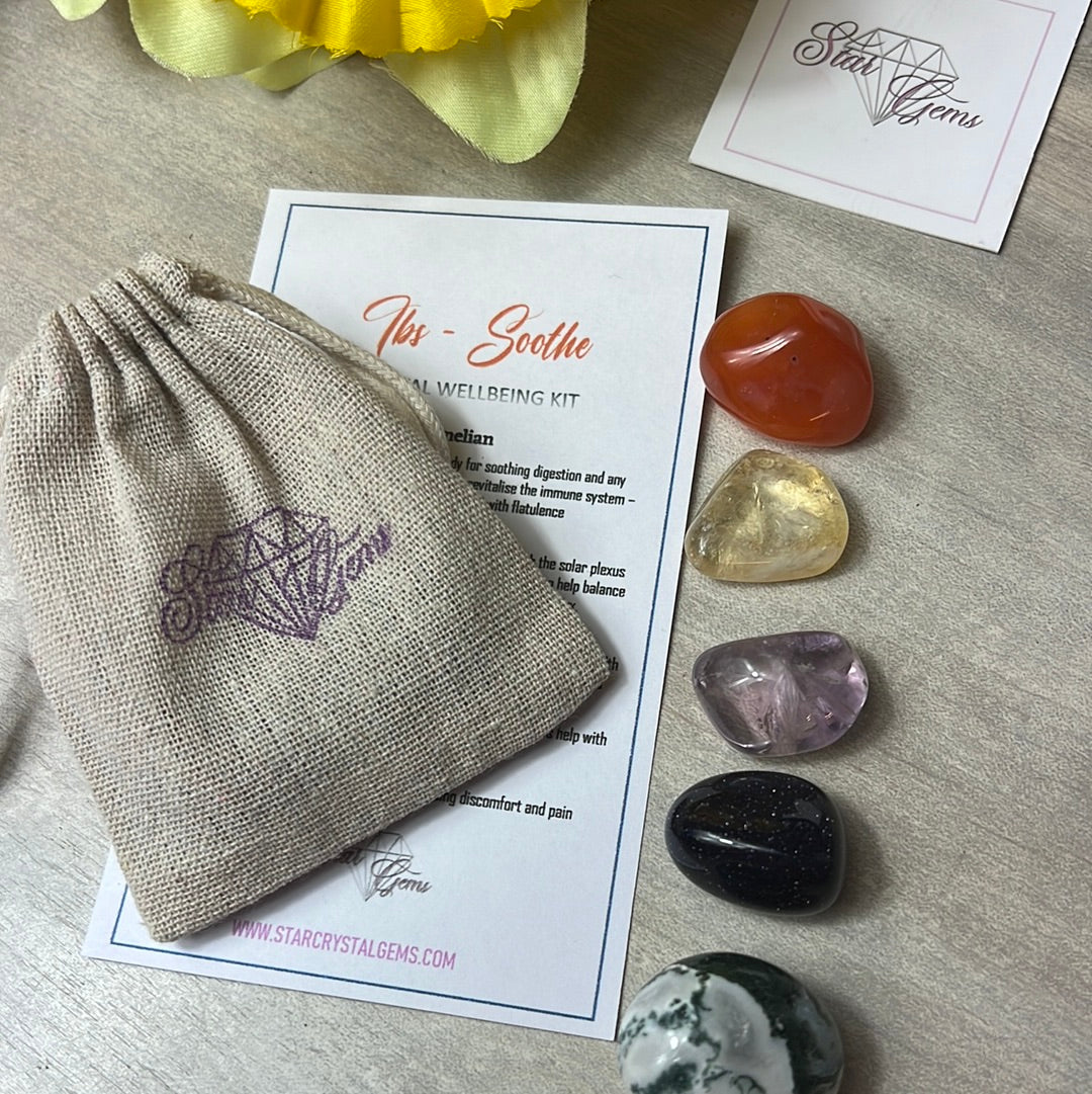 Starcrystalgems - IBS Soothe Tumblestone Kit
