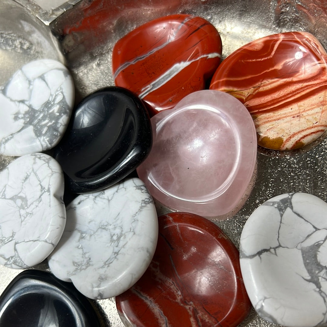 Heart - Worry Palm Stone