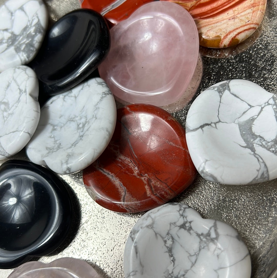 Heart - Worry Palm Stone