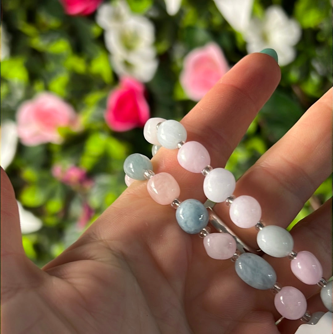 Candy Morganite Bracelet