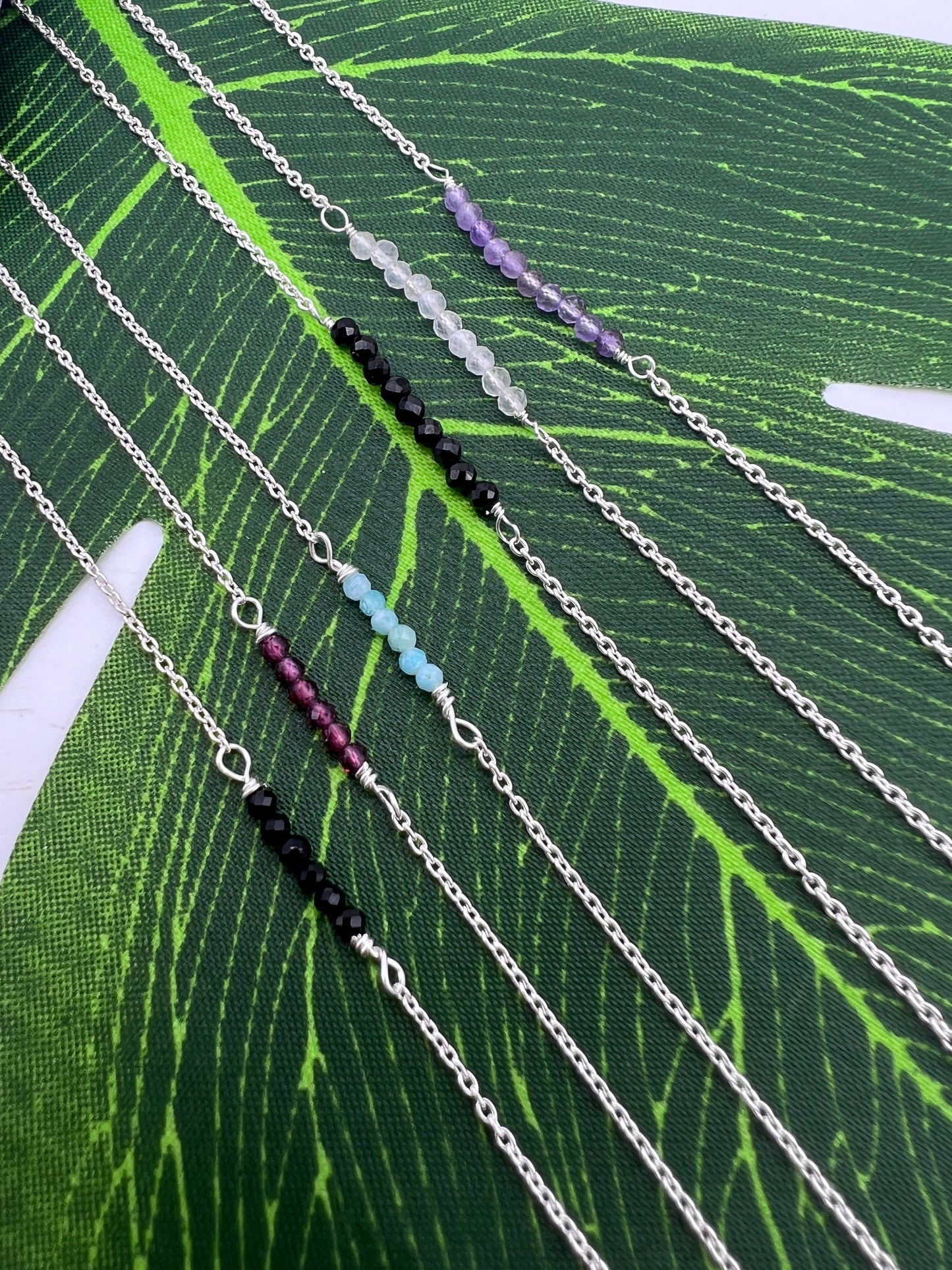 Crystal Diddy Anklet - 925 Sterling Silver