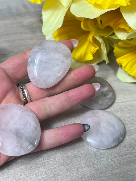 Lunar Rose Palm Stone