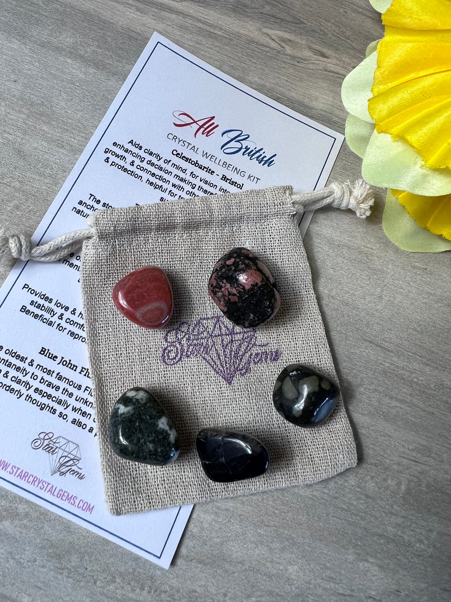 Starcrystalgems - All British Tumblestone Set