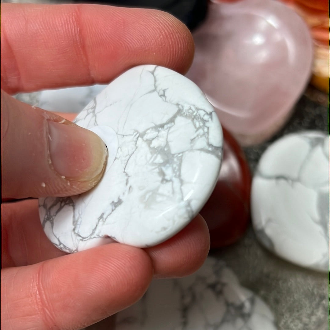 Heart - Worry Palm Stone