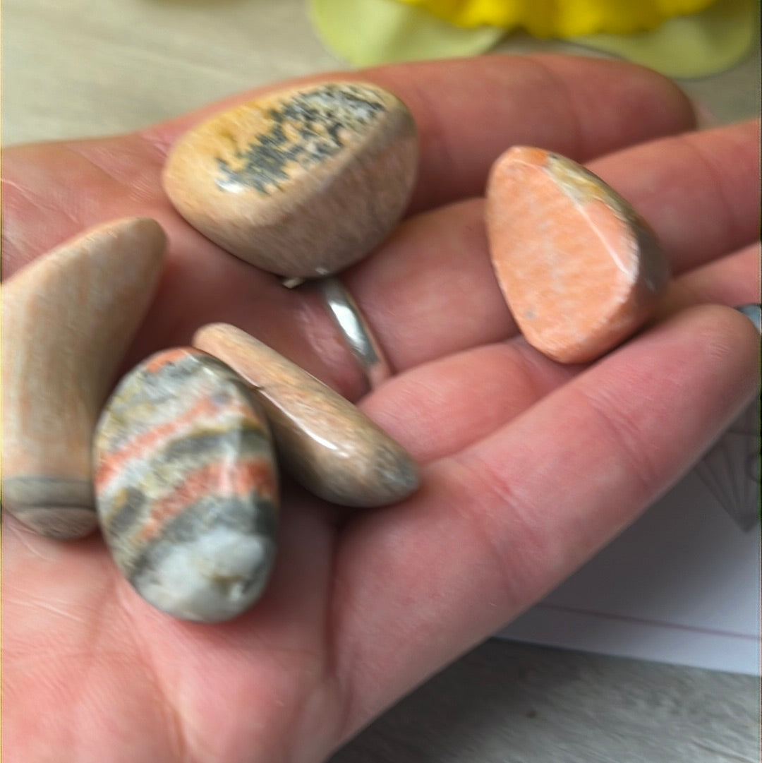 UK Celestobarite Tumble Tumblestone