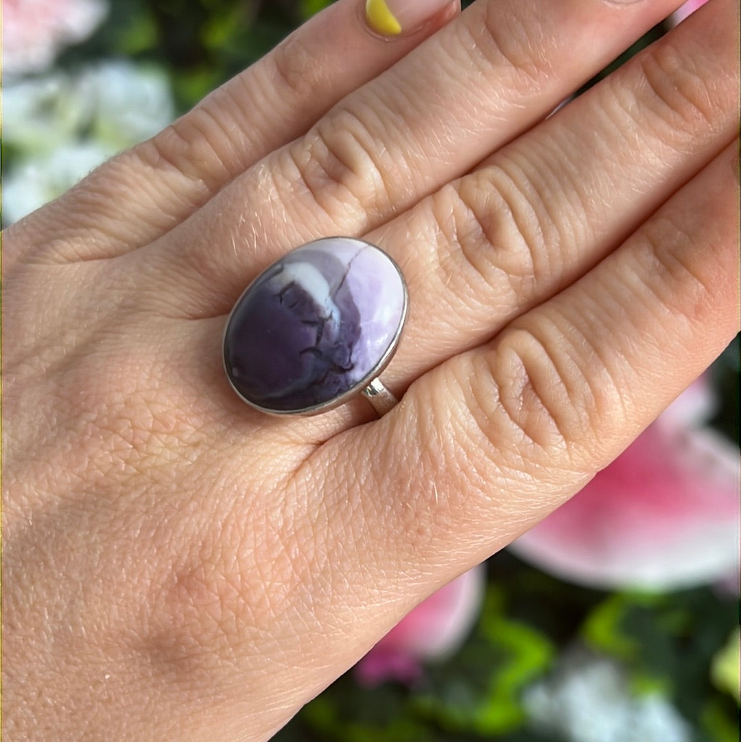 Tiffany Stone 925 Sterling Silver Ring - S