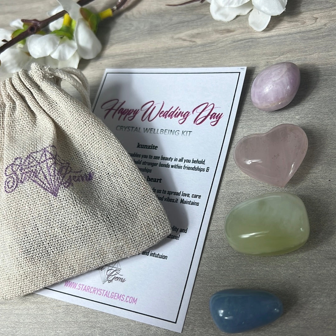 Starcrystalgems - Wedding Day Gift Set Tumblestone Kit