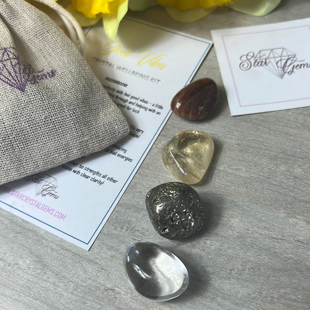 Starcrystalgems - Good Vibes Tumblestone Kit