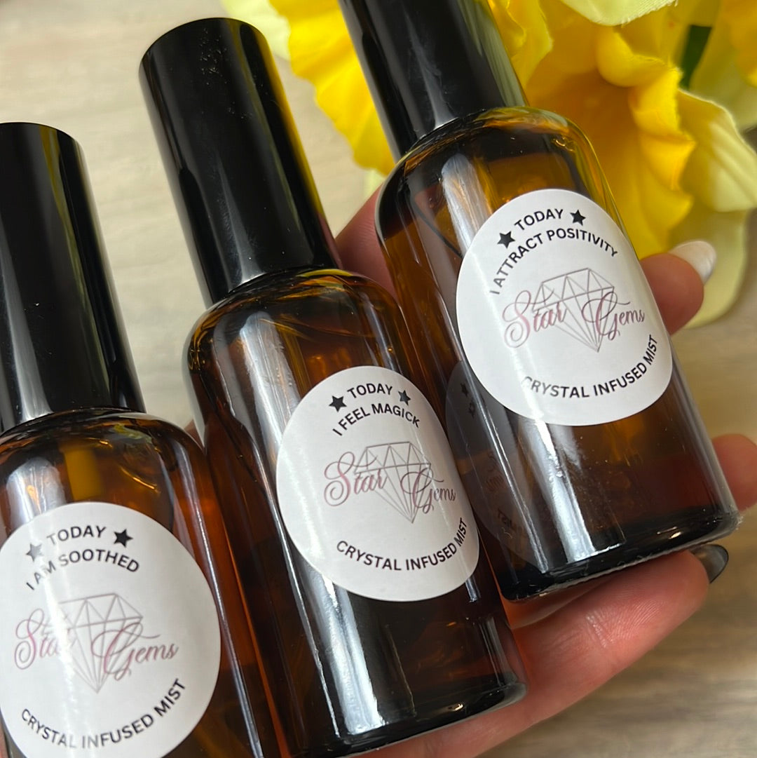 StarCrystalGems - TODAY Natural Crystal Infused Mist Sprays 50ML