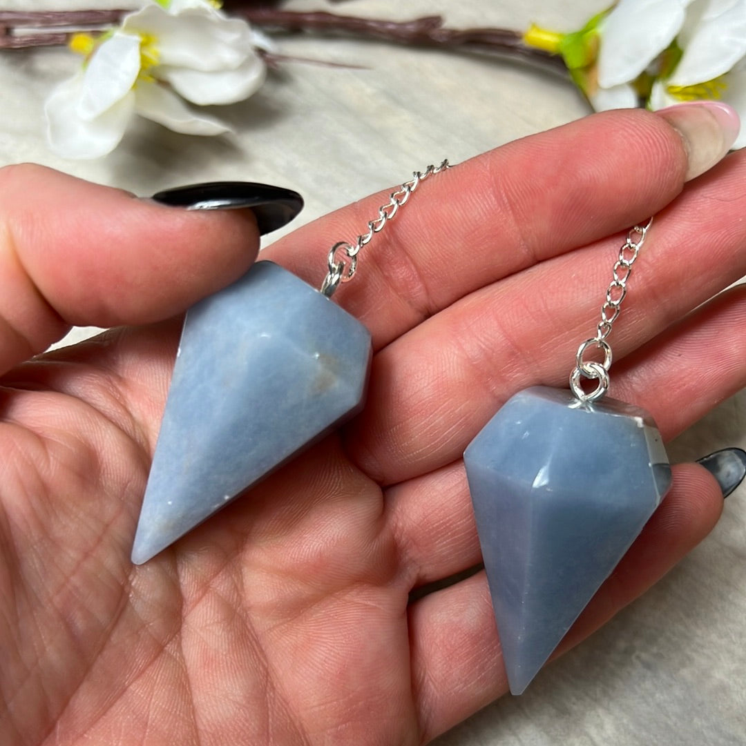 Angelite Pendulum / Dowser