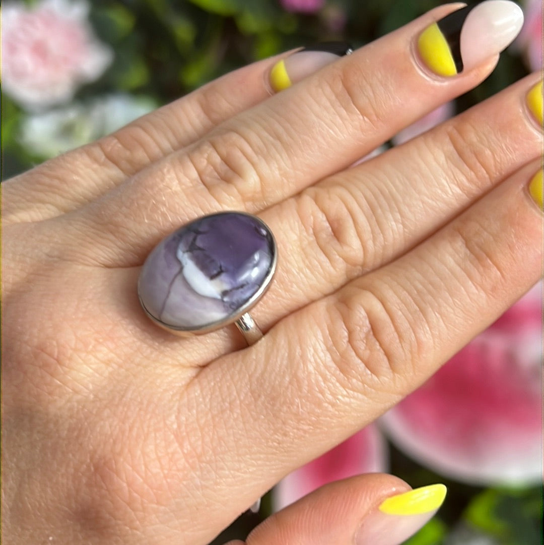 Tiffany Stone 925 Sterling Silver Ring - S