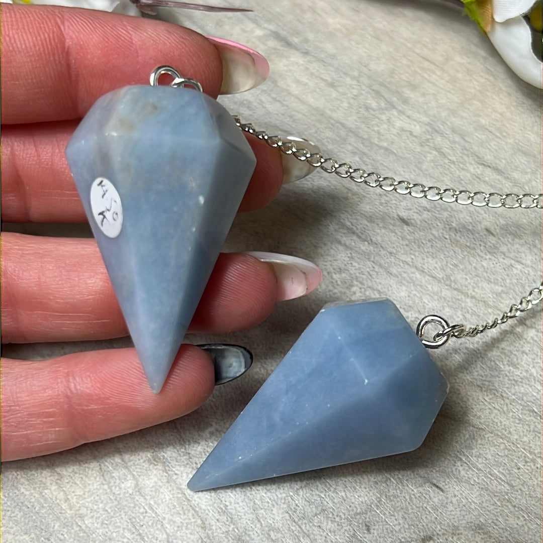 Angelite Pendulum / Dowser