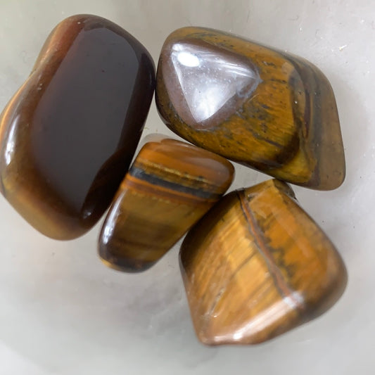 Tigers Eye Tumblestone