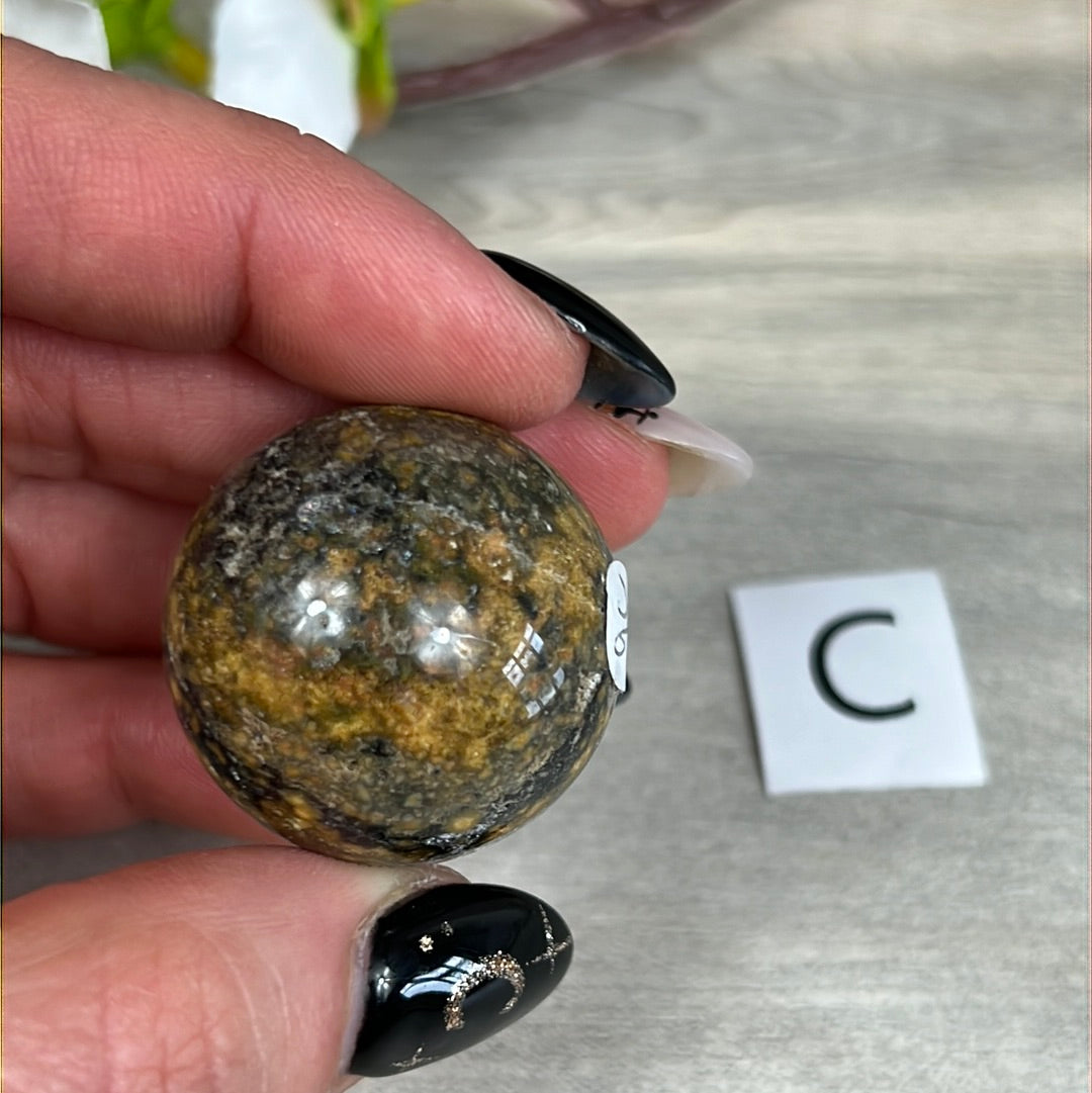 Ocean Jasper OJ Sphere 30mm