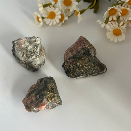 Wagnerite Triplite Pyrite Specimen