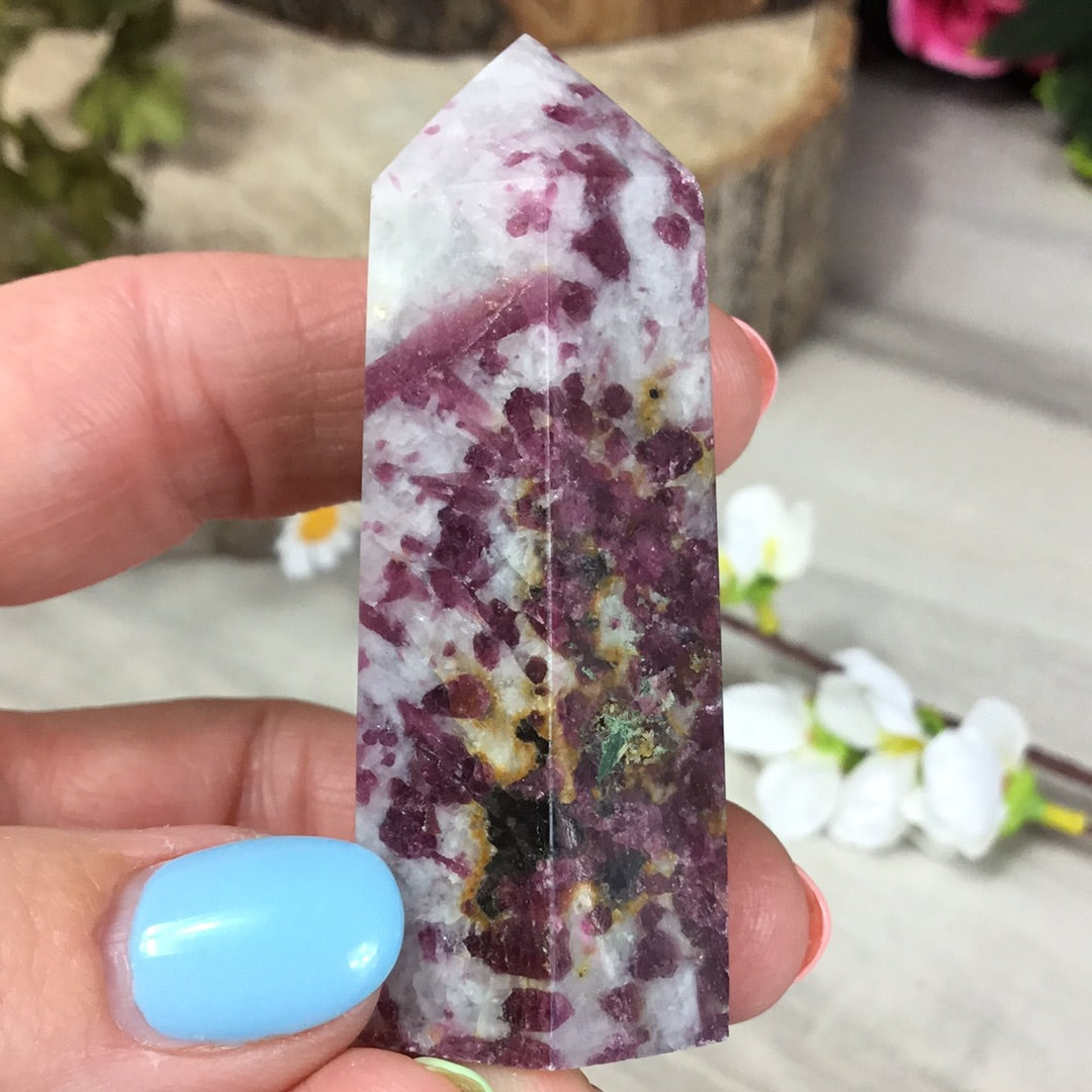 Pink Tourmaline Tower Point