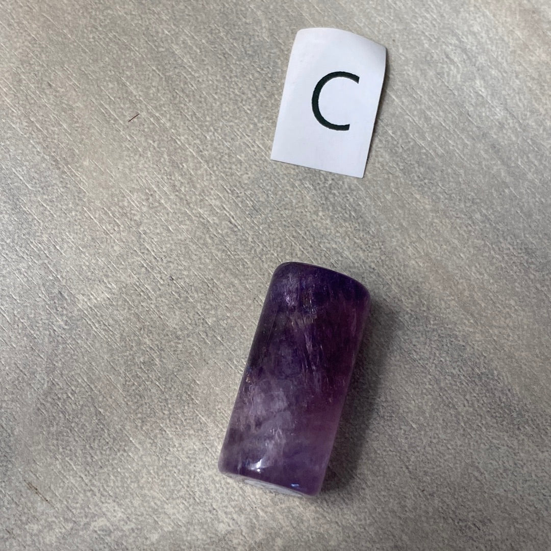 Fluorite Cyclinder carving