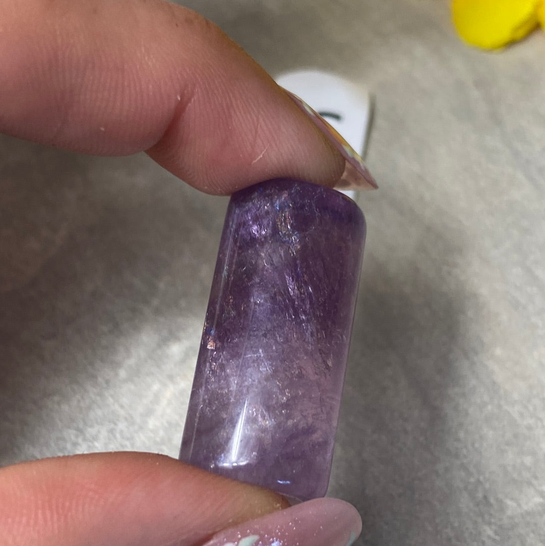 Fluorite Cyclinder carving