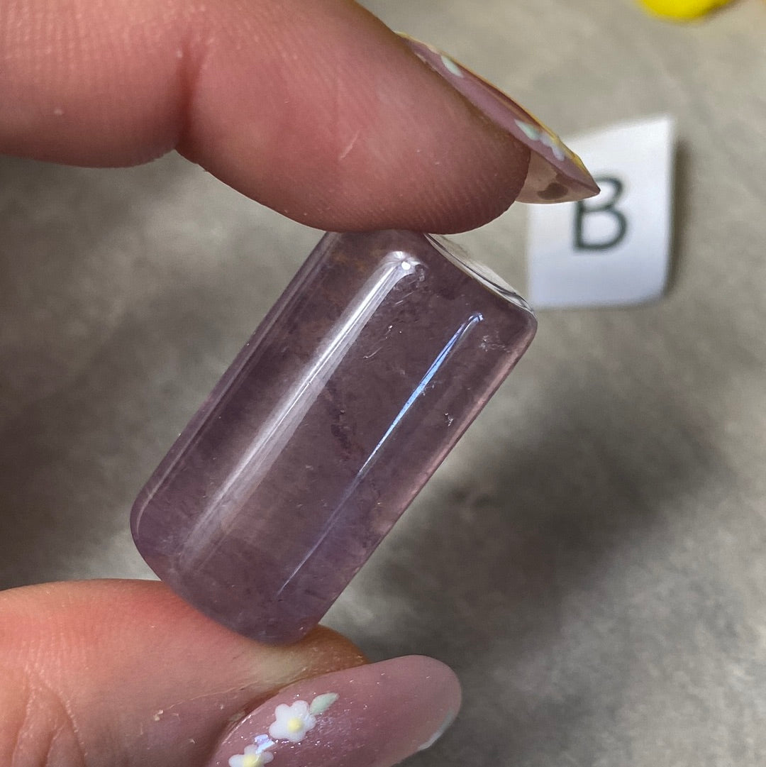 Fluorite Cyclinder carving