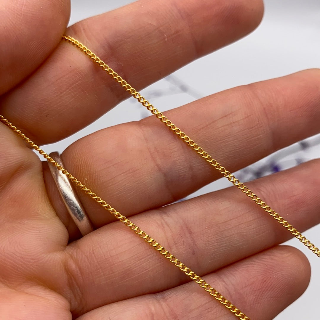 Curb chain - Gold Plated