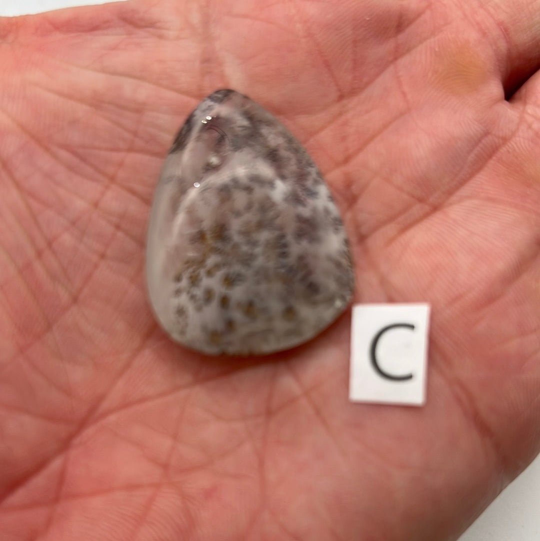 A Grade Dendritic Quartz Teardrop