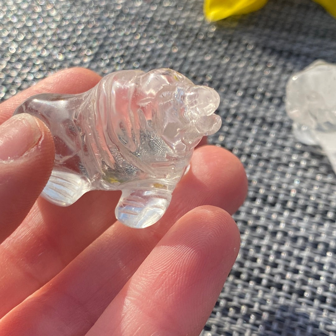 Clear Quartz seal