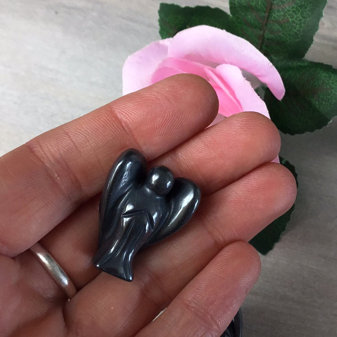 Pocket Angel - hematite