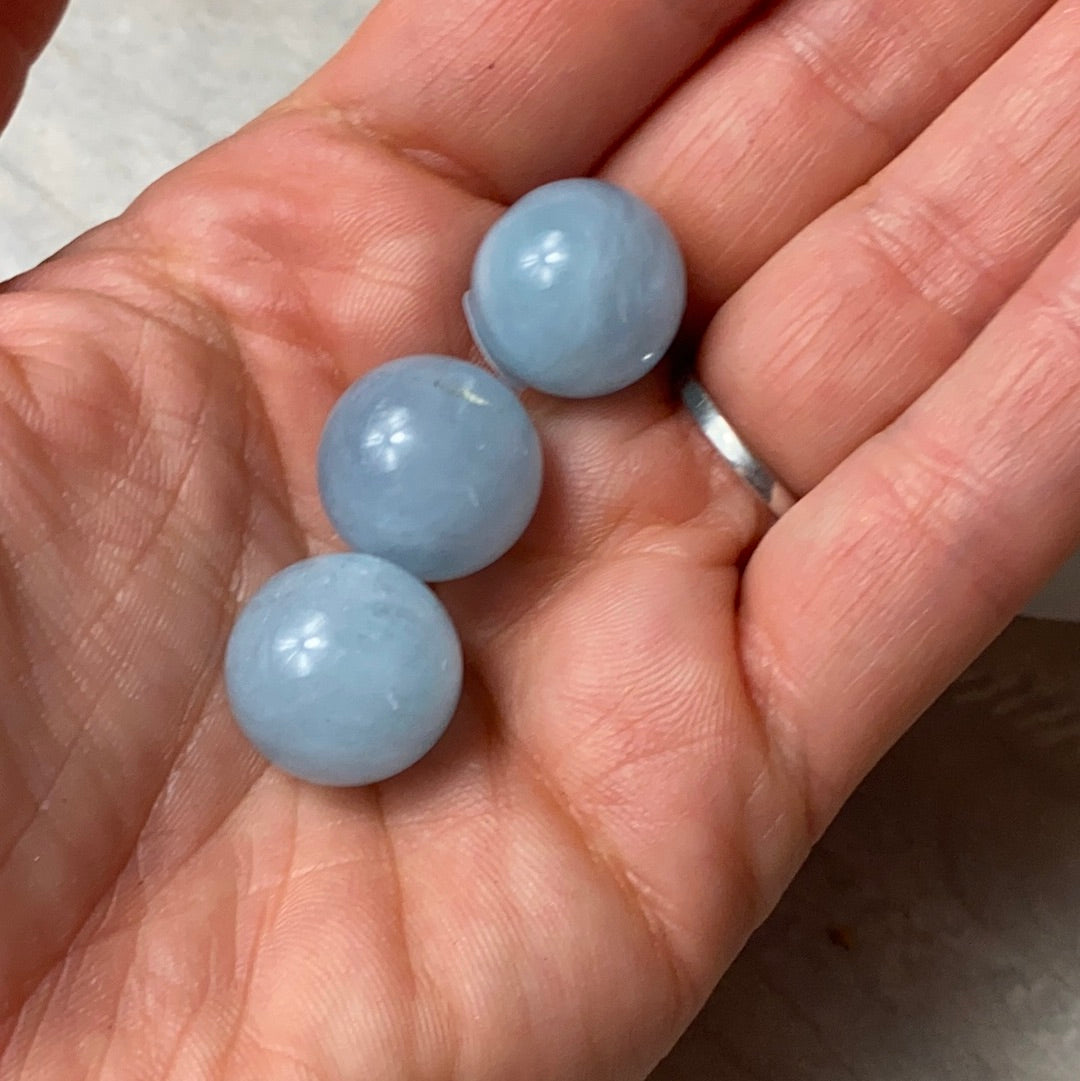 Small Aquamarine Sphere