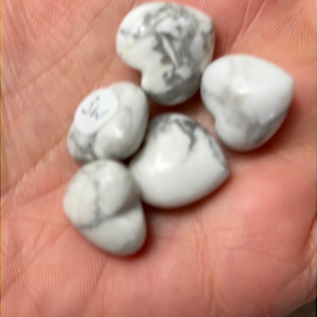 Mini Howlite Heart