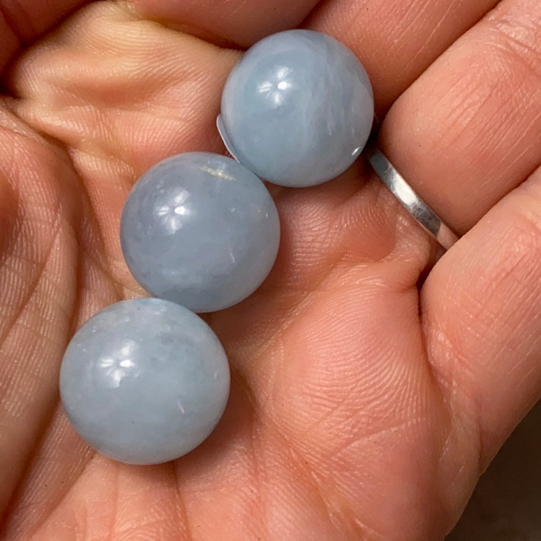 Small Aquamarine Sphere
