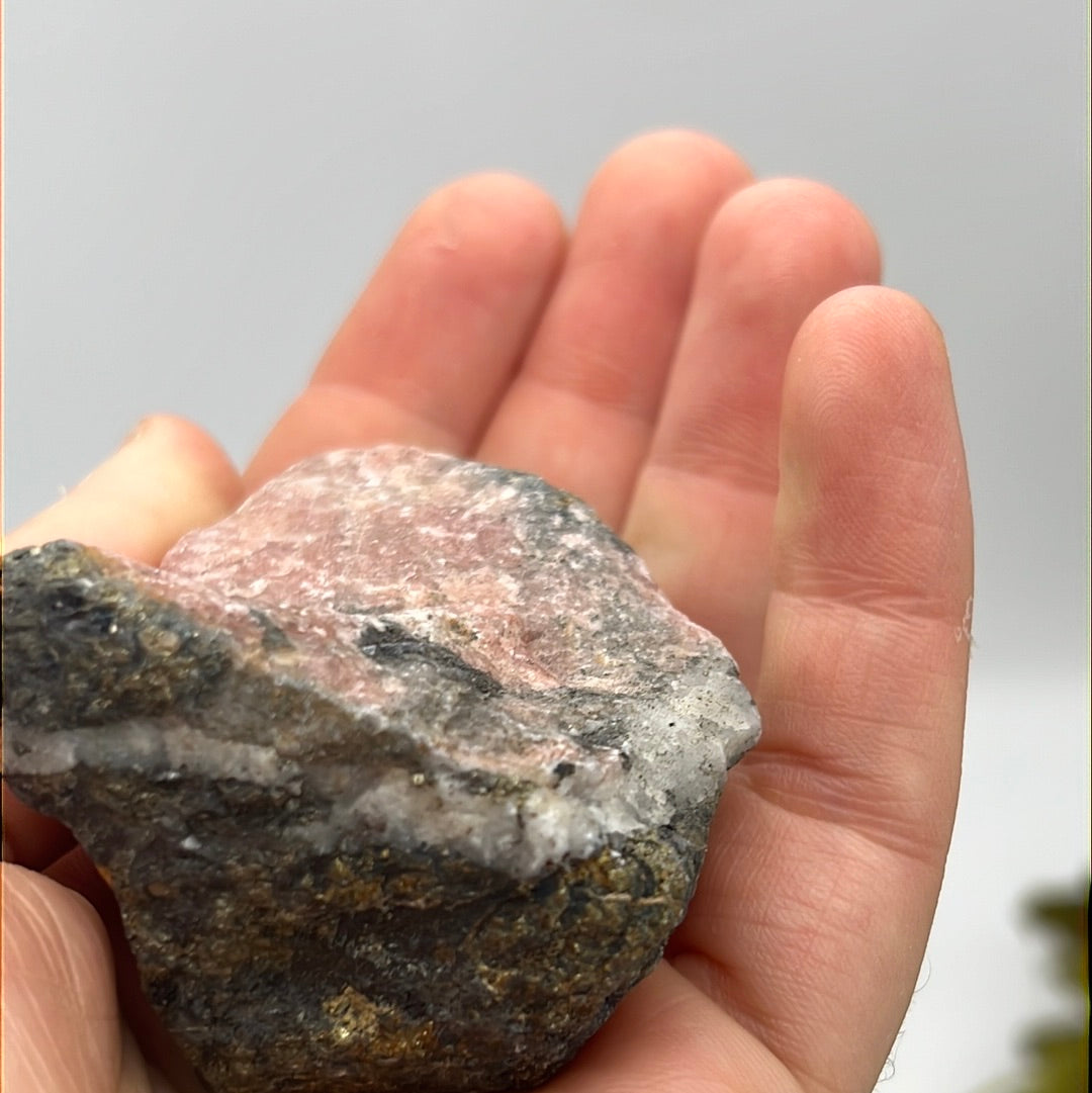 Wagnerite Triplite Pyrite Specimen