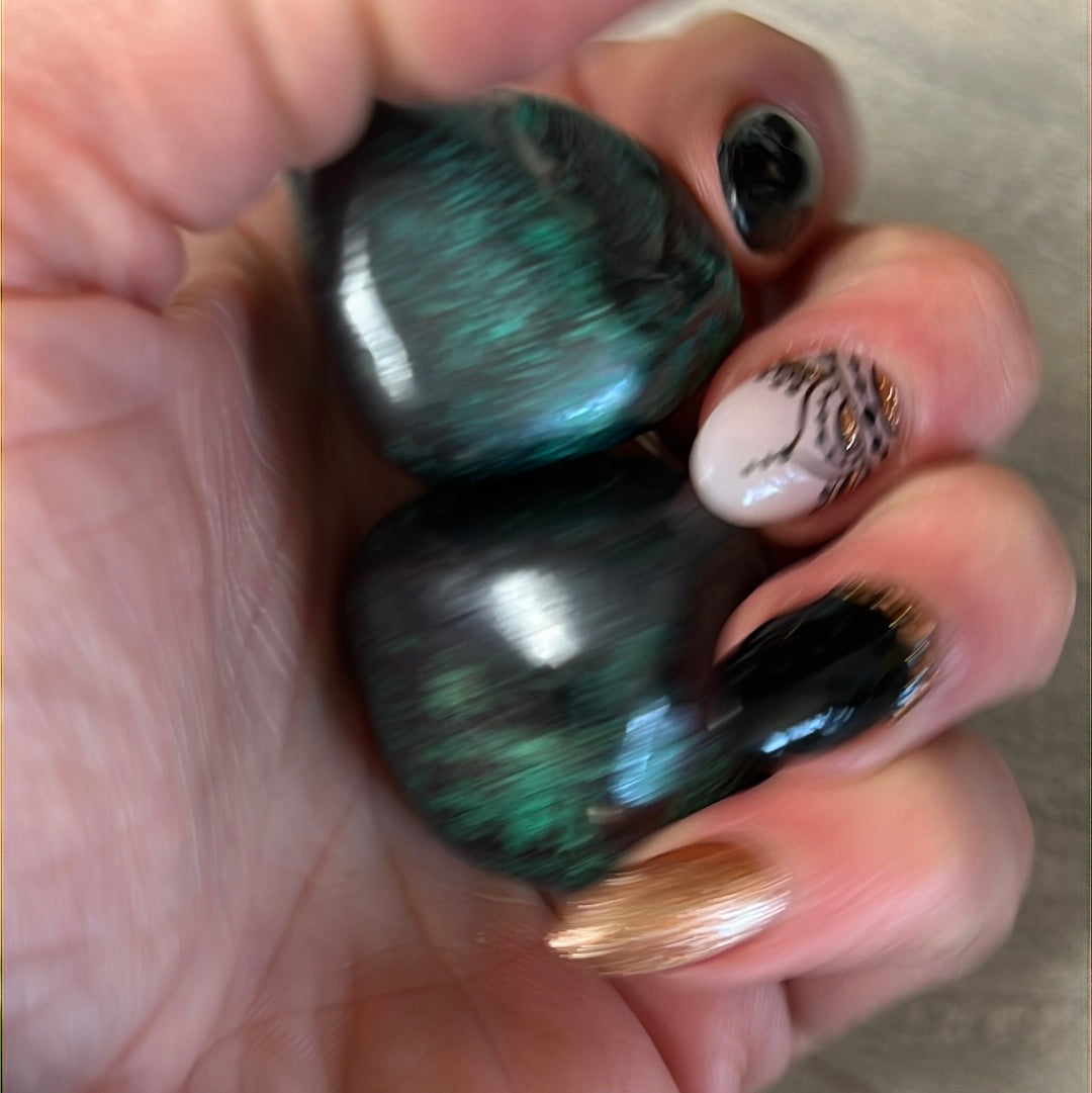 Cuprite Large tumble tumblestone - rare