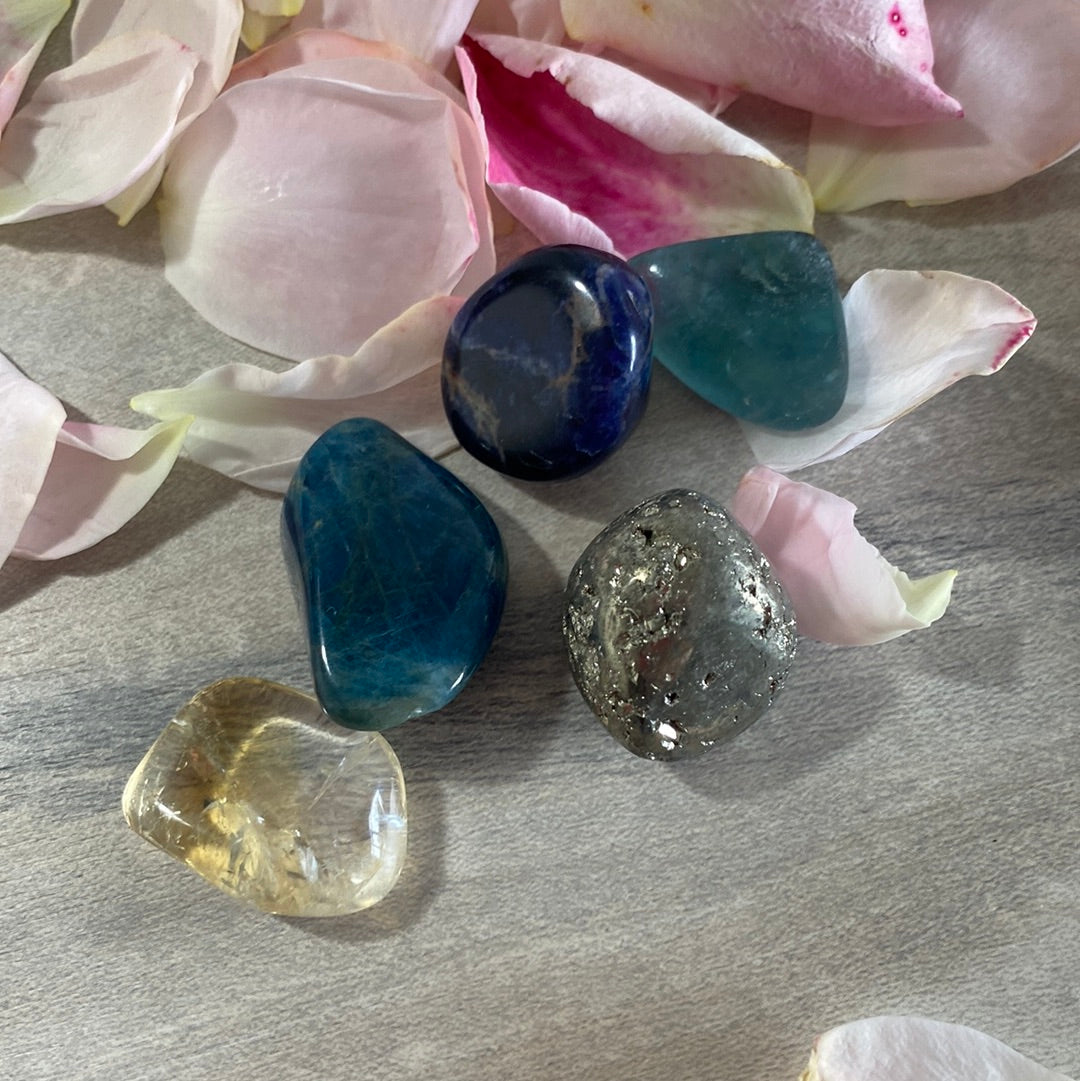 Starcrystalgems - I will get the Job - job interview good luck Tumblestone Kit