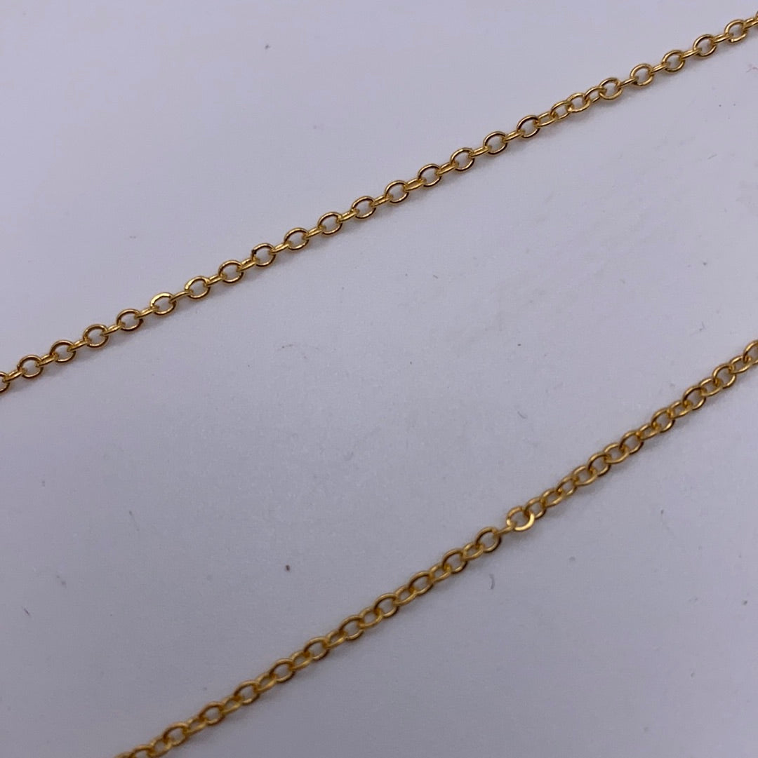 Trace chain - Gold Plated