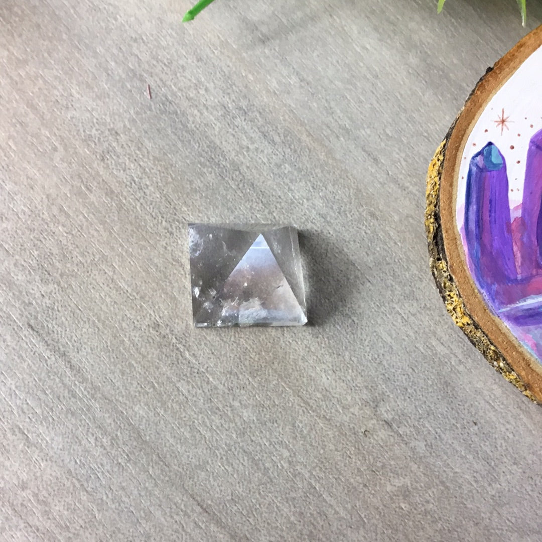 Small Clear Quartz Pyramid